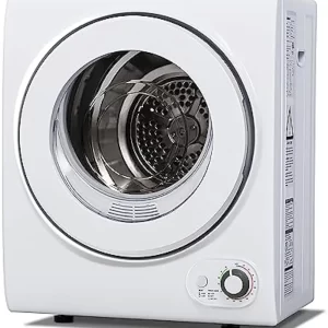 110V Portable Clothes Dryer 850W Compact Laundry Dryers 1.5 cu.ft Front Load Stainless Steel Electric Dryers Machine