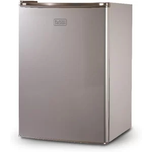 BLACK DECKER BCRK25V Compact Refrigerator Energy Star Single Door Mini Fridge with Freezer