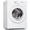 Compact Dryer 1.8 cu. ft. Portable Clothes Dryers with Exhaust Duct with Stainless Steel Liner Four Function Small Dryer Machine