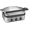 Cuisinart Panini Press, Stainless Steel Griddler, Sandwich Maker & More, 5-IN-1, GR-4NP1