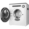 Portable Clothes Dryer Compact,8.8 lbs Load Volume,Auto-Electronic Control panel,Front Load Stainless Steel Tumble