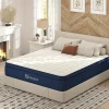 12" Mattress King Size, Ultimate Motion Isolation with Gel Memory Foam and Pocket Springs, Medium Firmness Mattress