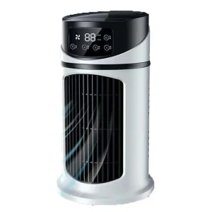 300ML Mini USB Portable Air Conditioner Cooler Fan Water Cooling Air Fan Conditioning Desktop ABS Black White 240*145.5mm