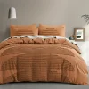 5 Pieces King Duvet Cover Set, Boho Bedding Sets for Modern Home, Tufted and Super Soft Comforter Covers