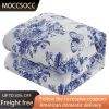 Blue Cheap Quilts for Beds 2 Piece Comforter and Sham Set Twin XL Polyester (Sheets Not Included) Freight Free Wool Blanket Sets