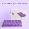 TPE Washable Cooling Feeling Head Support Pillow 3D Gel TPE Pillow Removable And Washable Breathable Protects Cervical 35*52CM