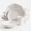 Dinnerware, Set of 16 Plates Sets for Home