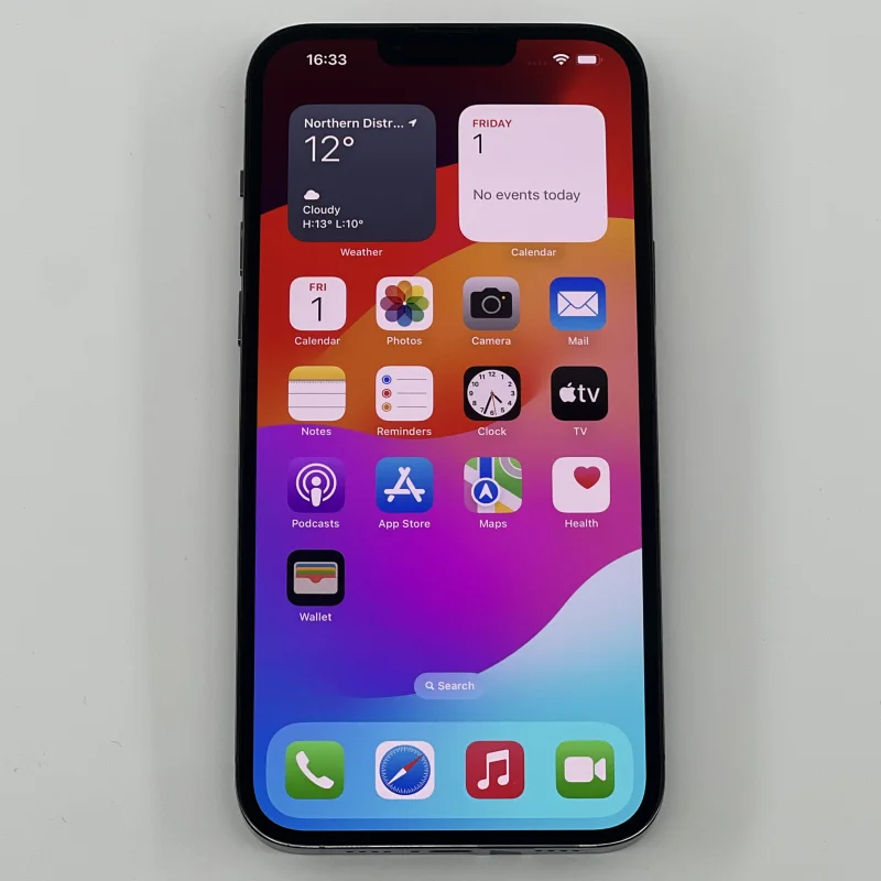 iPhone 13 Pro Max 128GB /256GB ROM A15 IOS Face ID NFC Original Unlocked iphone 13 pro max5G Cell Phone