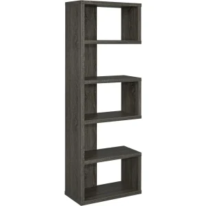 5 Tier Bookcase Anxiety Bookshelf Storage Shelf Organizers for Room Modular Furniture Desk Organizing Cabinet Living Home