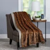 Bed Blanket Fluffy Soft Blankets Warm Winter Blanket Sofa Blankets and Throws Furry Knee Mink Free Shipping Home Textile Garden