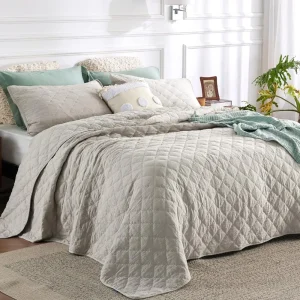 Duvet cover, bedding set of 3 pieces all season, 1 duvet and 2 pillowcases, ultra soft lightweight bed sheets and duvet covers