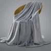 Flannel Coral Fleece Blanket Multifunction Lunch Break Blanket Comfortable Air Conditioning Blanket for Office Bedroom