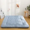 NeuType Japanese Floor Mattress Futon Mattress Thicken Sleep Mat Grey Mattress Grey Mattress Cover bedroom furniture