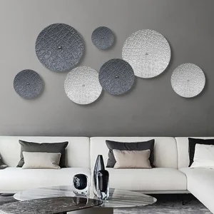 Hanging Sculptures Wall Decor Office Dining Room Decoration 7PCS