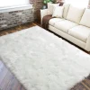 Thicken&dense Faux Fur Rug christmas decoration carpets for living room rugs long plush carpet for Bedroom home decor floor mats